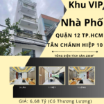 Nhà phố mới – Khu VIP Tân Chánh Hiệp 10, quận 12