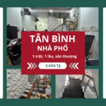 Nhà phố đường Lạc Long Quân, Tân Bình – 42m², giá chỉ 3.XXX tỷ – Nội thất đẳng cấp