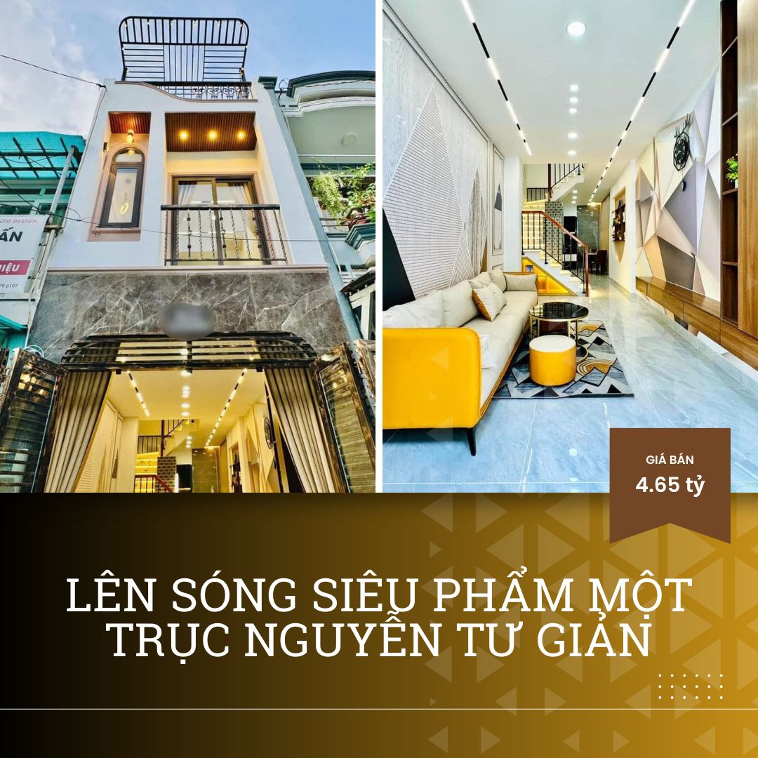 Cơ hội sở hữu nhà đẹp Nguyễn Tư Giản, Gò Vấp