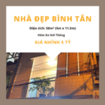 Nhà sang trọng Bình Tân, giáp quận 6, 58m², 3 tầng – Giá chỉ nhỉnh 5 tỷ