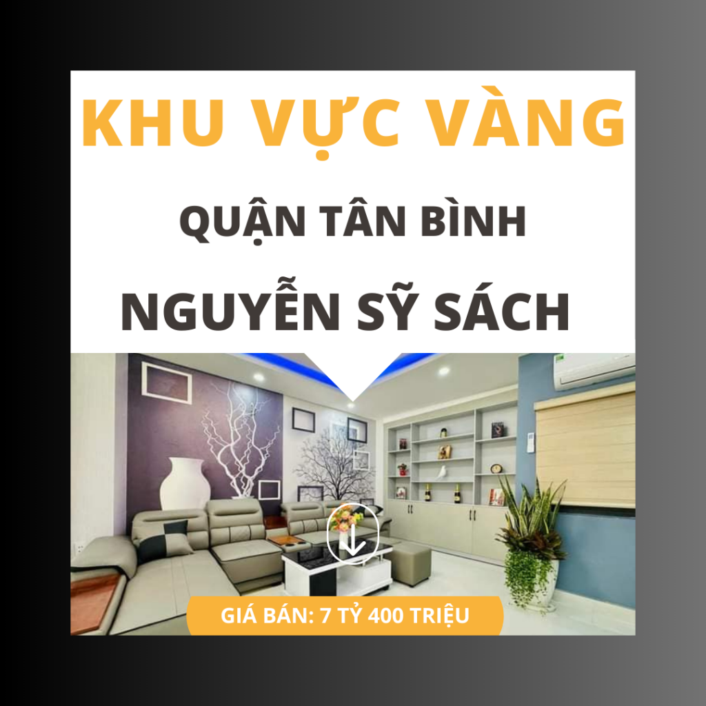 Cơ hội vàng sở hữu nhà tại Nguyễn Sỹ Sách